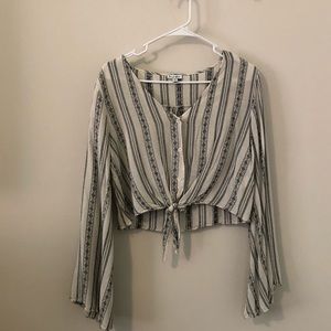 Crop top long sleeve